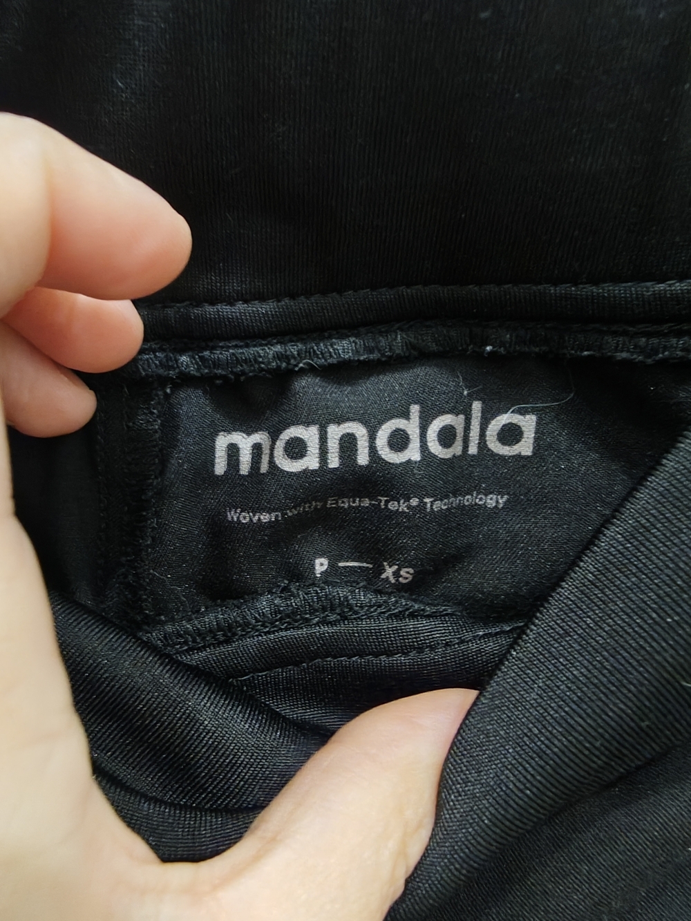 P-XS And XXS Mandala Black Scrub Set Top with Matching Jogger Pants - Picture 5 of 8